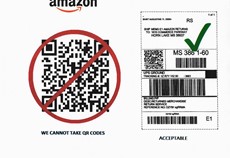 Amazon QR code Not Accepted